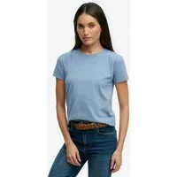 Superdry Kurzarmshirt SU-ESSENTIAL LOGO 90'S T SHIRT angenehmes Tragegefühl durch besonders weiche Haptik
