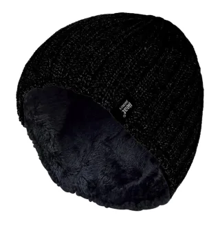 Heat Holders - Herren Fleece gefütterte gerippte Wintermütze