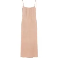 Zwillingsherz Trägerkleid Baumwoll Maxi Musselin "Uni"