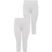 ONLY CARMAKOMA Leggings 2er-SET 3/4 Stretch Übergrößen (2-tlg) 2er-SET CARTIME CALF LEGGINGS JRS