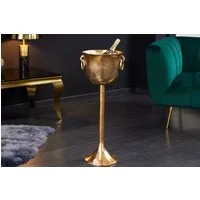 riess-ambiente Sektkühler CHAMPAGNE 80cm antik gold, Küche · Metall · für Flaschen (Wein & Champagner)