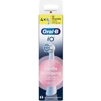 Oral-B Aufsteckbürsten iO Sanfte Reinigung, fortschrittliche Plaque-Entfernung, für empfindliches Zahnfleisch