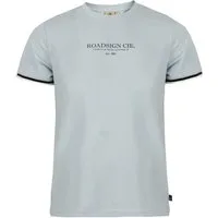 ROADSIGN australia T-Shirt Outback Rib (1, 1-tlg., 1) Piqué-Shirt mit feiner Struktur und sportlichem Rundhalsausschnitt