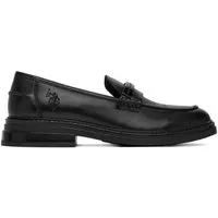 U.S. Polo Assn. Schwarze Damen-Loafer der US Polo Assn. Loafer