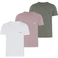 HUGO T-Shirt RN TRIPL (Packung, 3-tlg) mit Rundhalsausschnitt