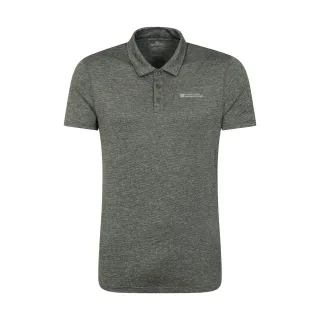 Mountain Warehouse Herren Agra Streifen Poloshirt (Grün)