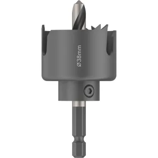 Bosch Wood and Drywall Lochsäge mit Aufsteckhalter, 38 x 27 mm - 2608594492