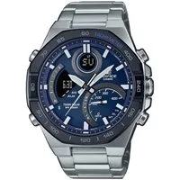 CASIO EDIFICE Smartwatch, Solaruhr,Armbanduhr,Herrenuhr,Stoppfunktion,Edelstahlarmband,Bluetooth