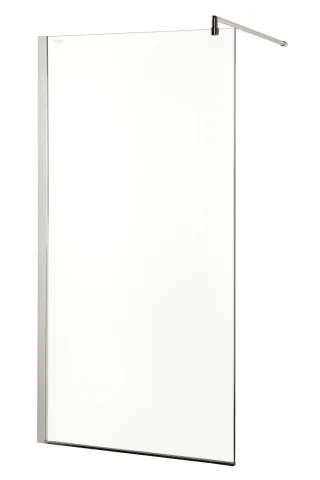Neuesbad Design Seitenglas freistehend 120 cm breit
