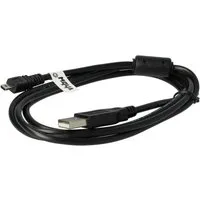 vhbw passend für Panasonic Lumix DMC-TZ56, DMC-TZ5, DMC-TZ40, DMC-TZ41, USB-Kabel