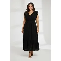 Shape of You Midikleid Wickelkleid