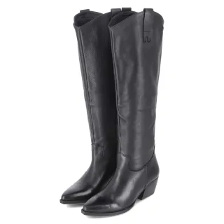 LAZAMANI Westernstiefel ADALINE  Schwarz - Gr. 37 -  Echt Leder