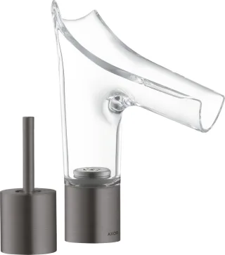 Hansgrohe 2-L.Waschtischmi.Axor Starck V Brushed Black Chrome 12115340