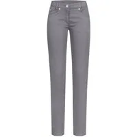 GREIFF 5-Pocket-Hose Greiff Corporate CASUAL Damen Hose 5-Pocket Regular-Fit Grau 42