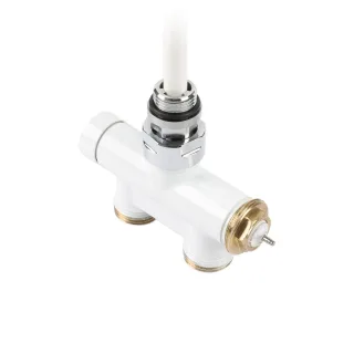 Terma Lanzen-Thermostat-Verbunddurchgangsventil 50mm CYLINDER GZ 1/2"-GZ 3/4" , TGZTBI010, Weiß TGZTBI010