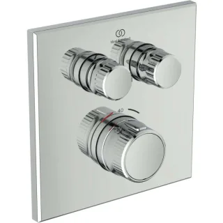 Ideal Standard CeraTherm Navigo Armaturenpaket BE129AA Unterputz-Brausethermostat, Stabhandbrause, chrom