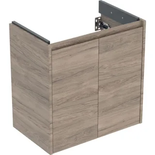 Geberit Renova Compact Unterschrank für Waschtisch, mit zwei Türen: 59.1x60.6x36.4cm, 504085JR1 504085JR1