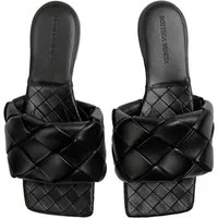 BOTTEGA VENETA BV Lido Slides Intrecciato Pantoletten Sandale in der ikonischen Intrecciato-Flechttechnik