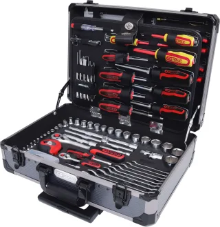 KS Tools 1/4"+1/2" Universal-Werkzeug-Satz, 130-tlg - 911.0630