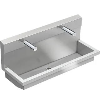 KWC Aquarotter Waschplatzeinheit, PLANOX, Edst., 1200x530x440 mm, 2xWandventil elektron., 3600004028 3600004028