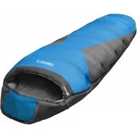 EXPLORER Mumienschlafsack COMFORT Camping Schlafsack 230x85x70cm Outdoor extra breit (0°C bis -23°C Frühling/Sommer/Herbst/Winter Reise Festival), kombinierbar 2000g