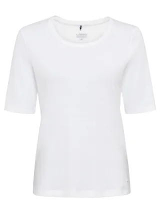 Olsen - T-Shirt Short Sleeves white - Gr. - 38