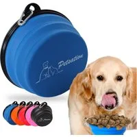 Petsation Reisenapf Hundenapf faltbar für unterwegs - Reisenapf Hund ideal für den Alltag
