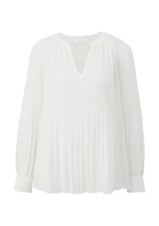 s.Oliver BLACK LABEL - Bluse creme - Gr. - 46