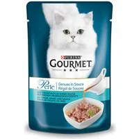 Purina Gourmet Perle Genuss in Sauce Thunfisch 85 g, für: Katze