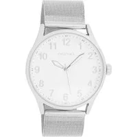 OOZOO Quarzuhr Oozoo Damen Armbanduhr Timepieces Analog, (Analoguhr), Damenuhr rund, groß (ca. 41mm) Metallarmband, Elegant-Style