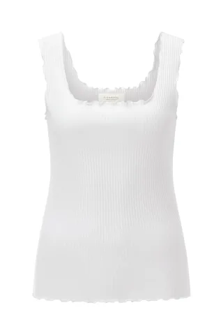 Rich & Royal - O Frill Top white - Gr. - XS