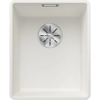 Blanco Subline 320-f Spüle 523419 34,7x42,7cm, PuraDur weiß, für Unterbau