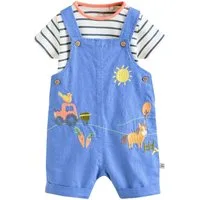 Next Body & Hose Latzhose und Body für Babys im Set (2-tlg)
