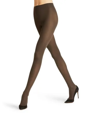 FALKE - FALKE Pure Matt 50 DEN Damen brown - Gr. - M