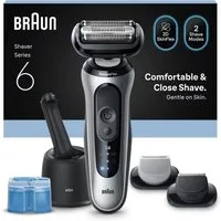 Braun Elektrorasierer Series 6 62-S7650cc Elektrorasierer, 4in1 SmartCare, wasserdicht