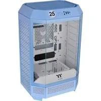 The Tower 300 , Tower-Gehäuse hellblau, Tempered Glass