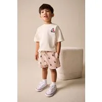 Next T-Shirt & Shorts Kurzärmeliges T-Shirt und Shorts im Set (2-tlg)