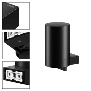 KEUCO Plan Black Selection Lotionspender, schwarz matt, 14951370000 14951370000