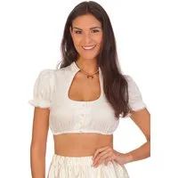 KRÜGER COLLECTION Dirndlbluse Dirndlbluse - URSULA - ecru