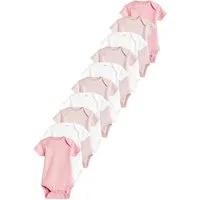 Next Kurzarmbody Kurzärmeliger Babybody im 10er-Pack (10-tlg)