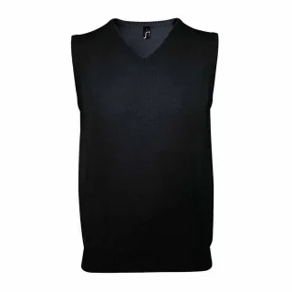 SOLS - "Gentlemen" Pullover-Weste für Herren/Damen Unisex Ärmellos (Schwarz)