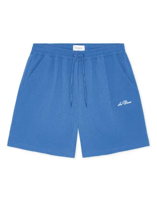 les deux - Seersucker Badehose - Stan blau - Gr. - S
