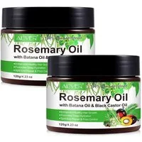 ALIVER Haaröl Rosmarinöl Batana Öl Rizinusöl Castor Öl Haarwachstum Vegan, 2-tlg., Rosmarin, Rizinus, Batana, Haarwachstum, Haarpflege