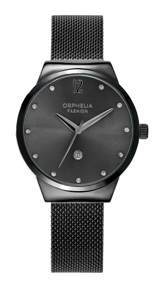 Orphelia Fashion Optima Damenarmbanduhr Schwarz OF714815