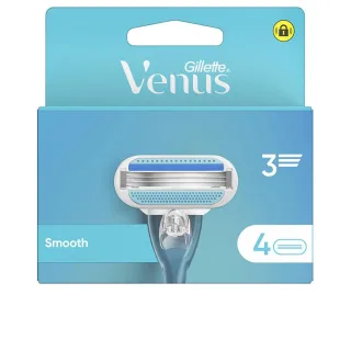 Gillette Venus Smooth Cargador 4 recambios
