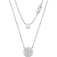 MICHAEL KORS Collier Michael Kors Damen-Kette 925er Silber Zirkonia