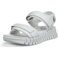 Ecco ECCO GRUUV SOL W Sandalette, Plateau, Sommerschuh, Sandalette mit praktischem Klettverschluss