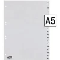 Otto Office Aktenordner, Register A-Z, DIN A5, 20-tlg., Kunststoff