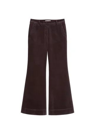 Marc OPolo Casual - Cordhose flared Dark Coffee - Gr. - 34