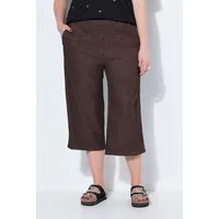 Studio Untold Schlupfhose Culotte Wide Legs Jersey mit Struktur